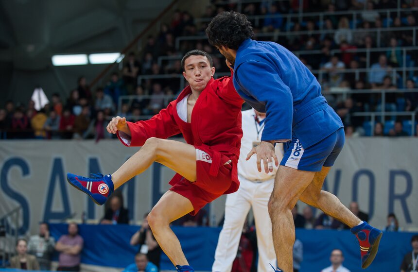 Кубок мира по самбо в "Лужниках" 10 фото