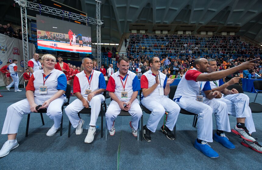 Кубок мира по самбо в "Лужниках" 28 фото