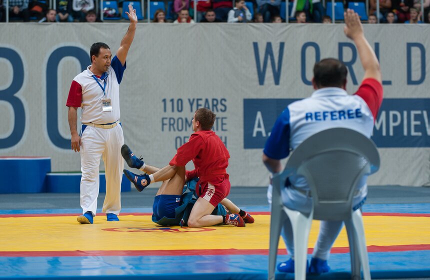 Кубок мира по самбо в "Лужниках" 6 фото
