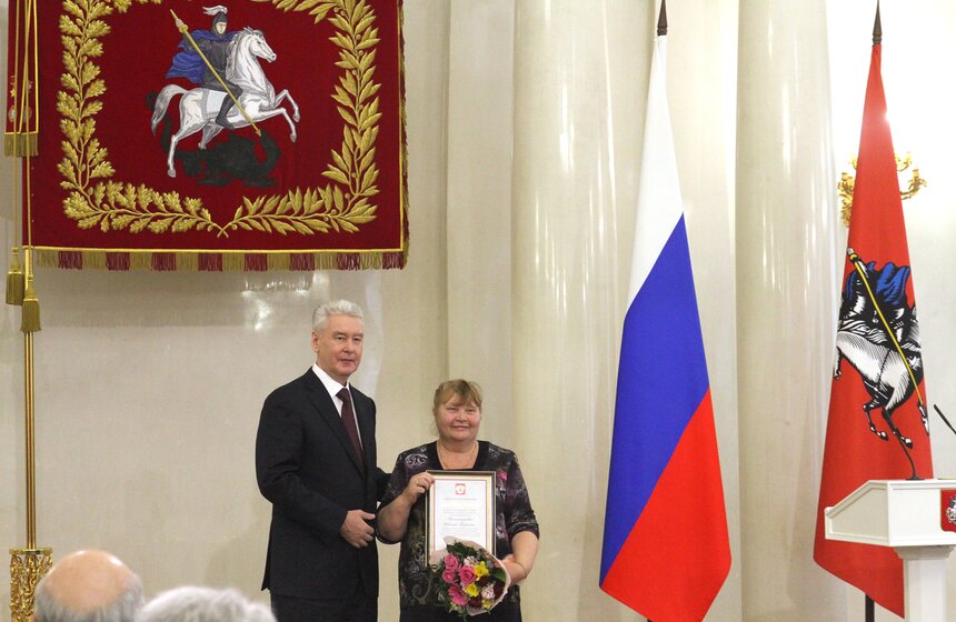 Мэр вручил государственные награды выдающимся москвичам 20 фото