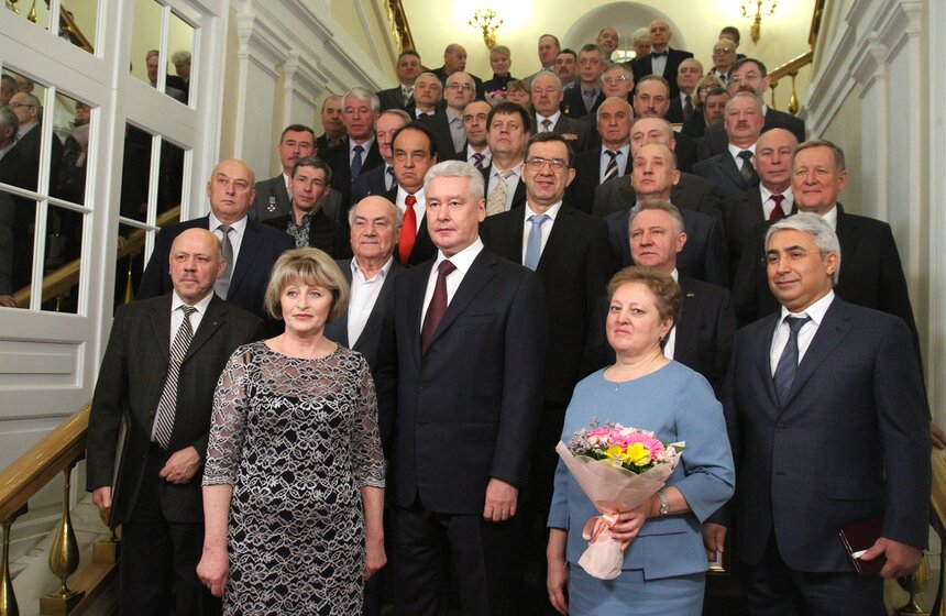 Мэр вручил государственные награды выдающимся москвичам 23 фото