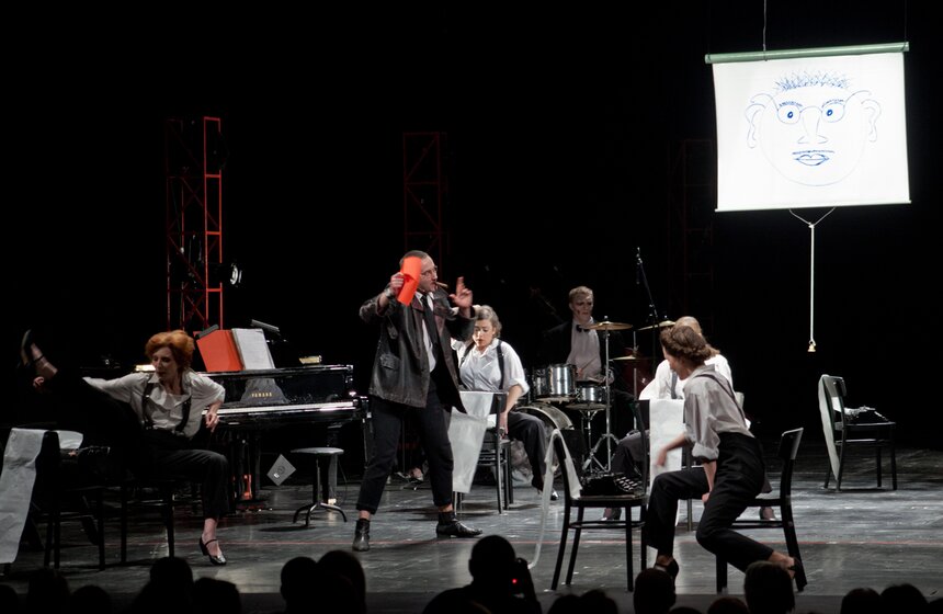 Спектакли "Золотой маски": "Кабаре Брехт" 17 фото