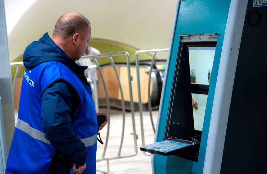 Благоустройство станции метро "Серпуховская" 4 фото