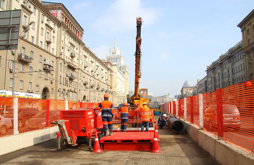 Завершается реконструкция водопровода под Садовым кольцом 3 фото