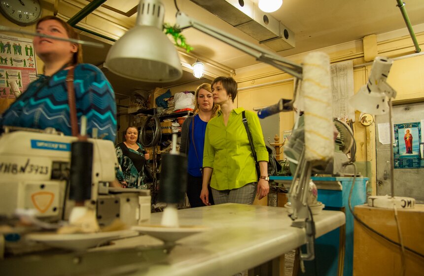 Ночная "Экскурсия по закулисью" в театре Моссовета 8 фото