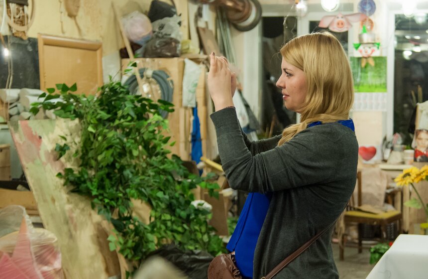 Ночная "Экскурсия по закулисью" в театре Моссовета 10 фото