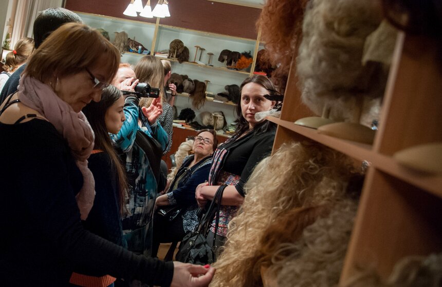 Ночная "Экскурсия по закулисью" в театре Моссовета 13 фото