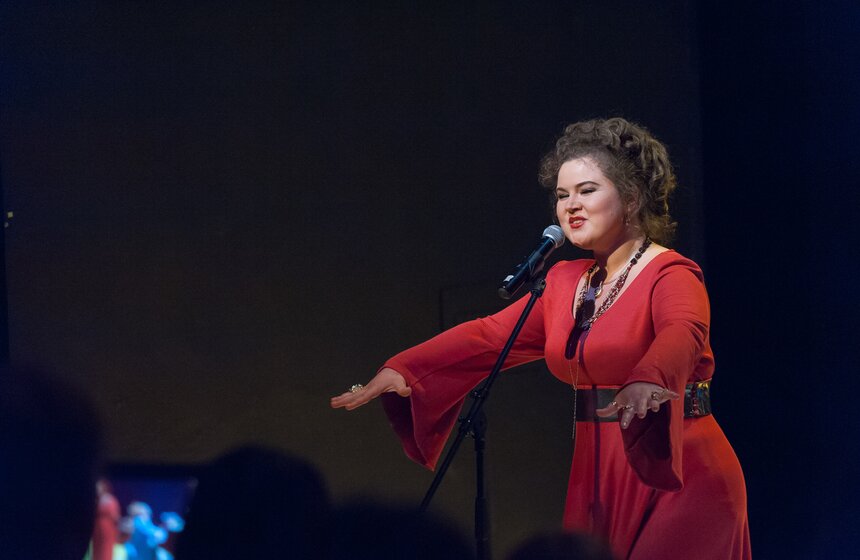 Ночное "Путешествие по закулисью" в Театре на Таганке 23 фото