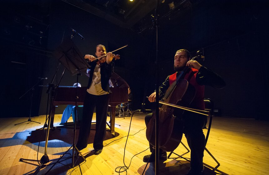 Ночное "Путешествие по закулисью" в Театре на Таганке 21 фото