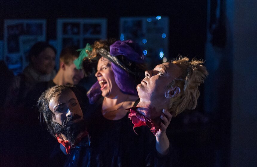 Ночное "Путешествие по закулисью" в Театре на Таганке 9 фото