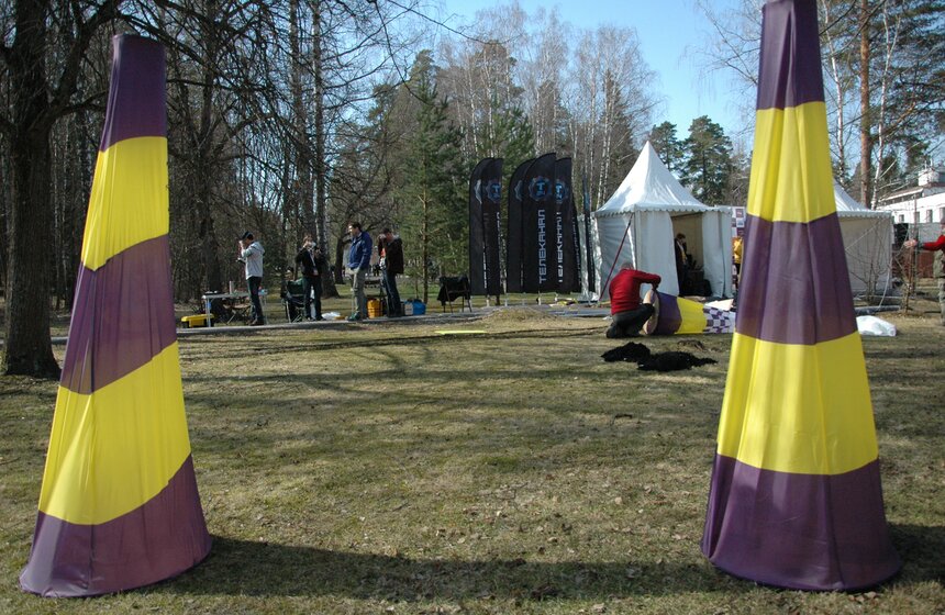 В рамках "РИФ+КИБ 2016" проходят соревнования дронов 4 фото