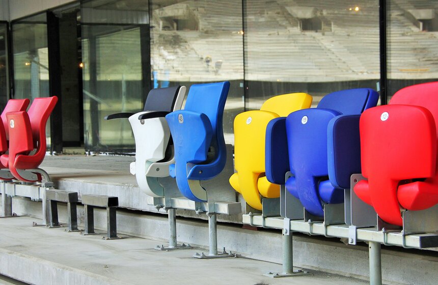 Президент FIFA Джанни Инфантино осмотрел "Лужники" 4 фото