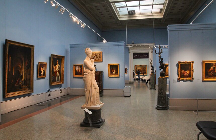 В Москву привезли “Олимпию” Эдуарда Мане 14 фото