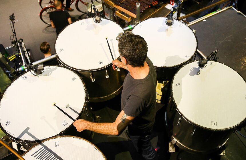 Репетиция английского коллектива Stomp 5 фото