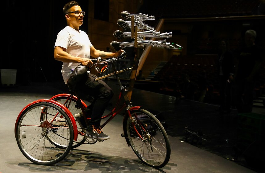 Репетиция английского коллектива Stomp 4 фото