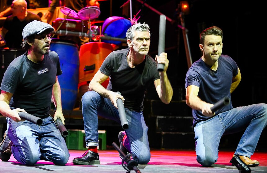 Репетиция английского коллектива Stomp 20 фото