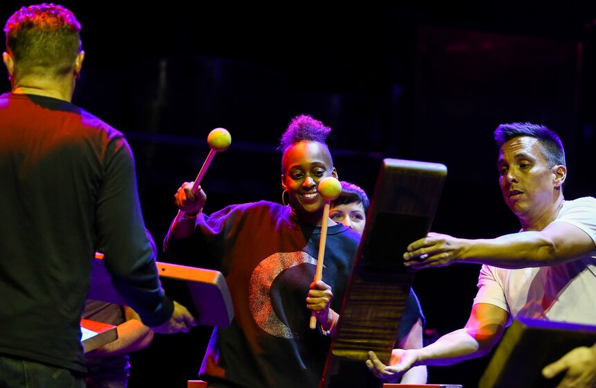 Репетиция английского коллектива Stomp 23 фото