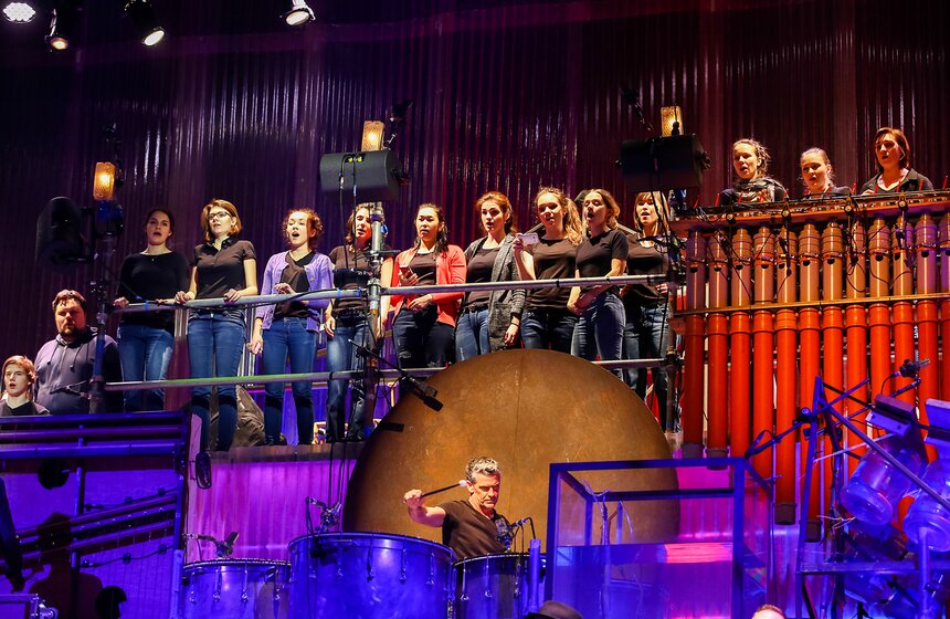 Репетиция английского коллектива Stomp 36 фото