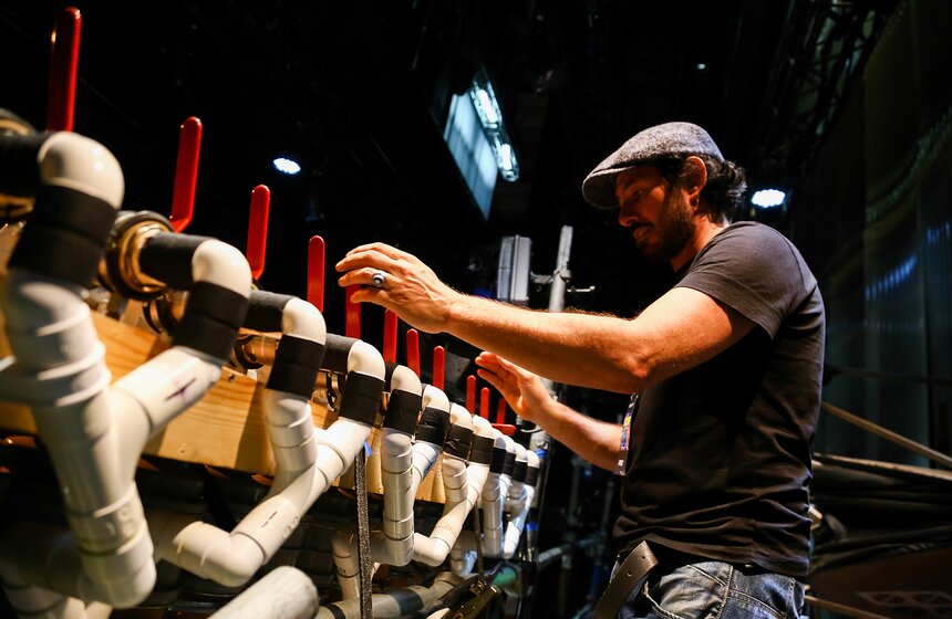 Репетиция английского коллектива Stomp 8 фото