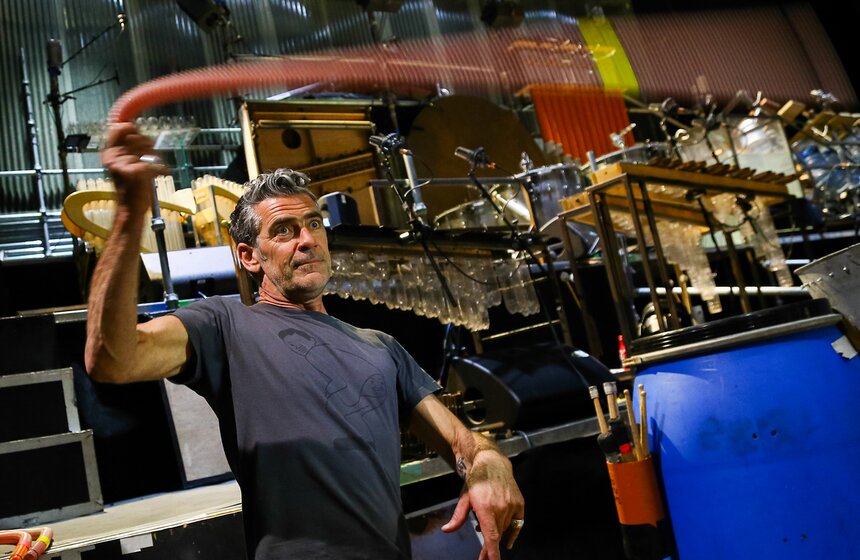 Репетиция английского коллектива Stomp 7 фото