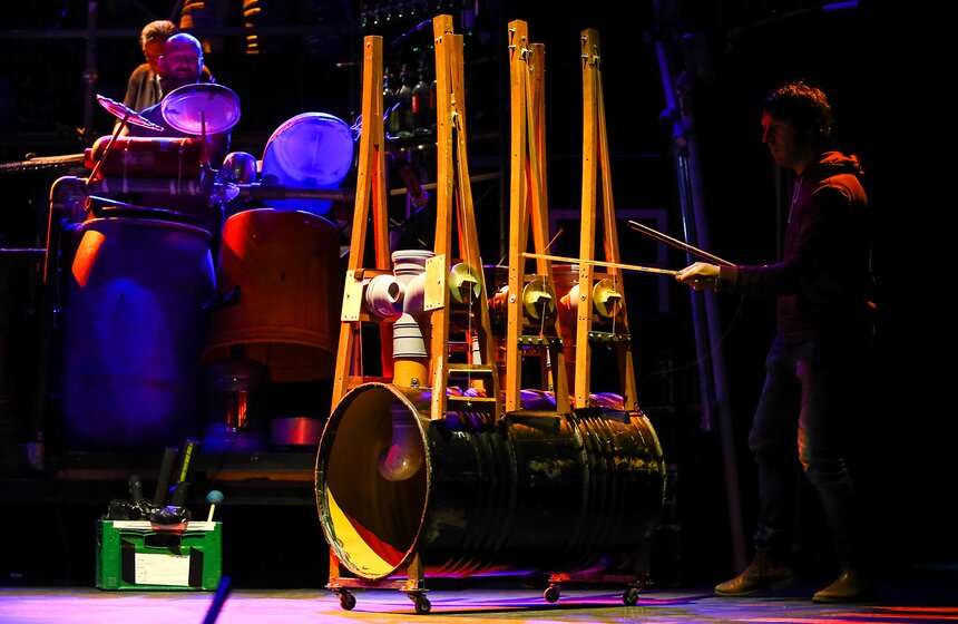 Репетиция английского коллектива Stomp 16 фото