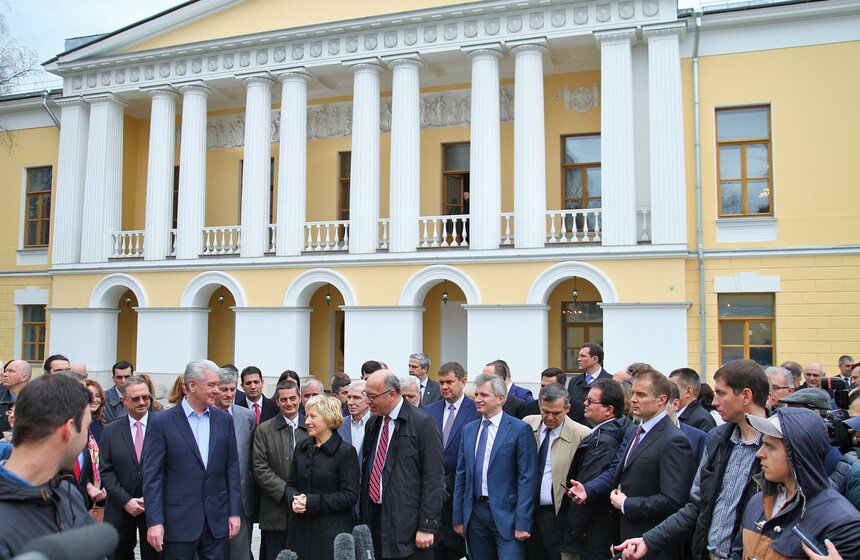 В Москве отреставрировали Дом Мещерских 22 фото