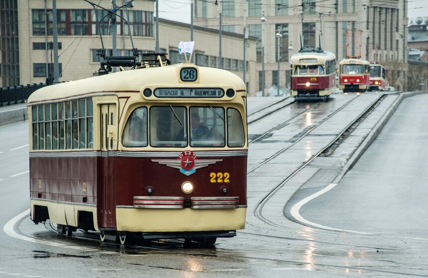 В столице прошел ежегодный праздник московского трамвая 17 фото