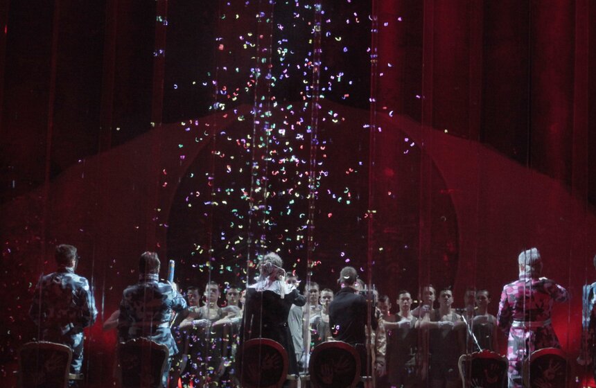 МХТ имени Чехова впервые представил трагедию "Макбет" 1 фото