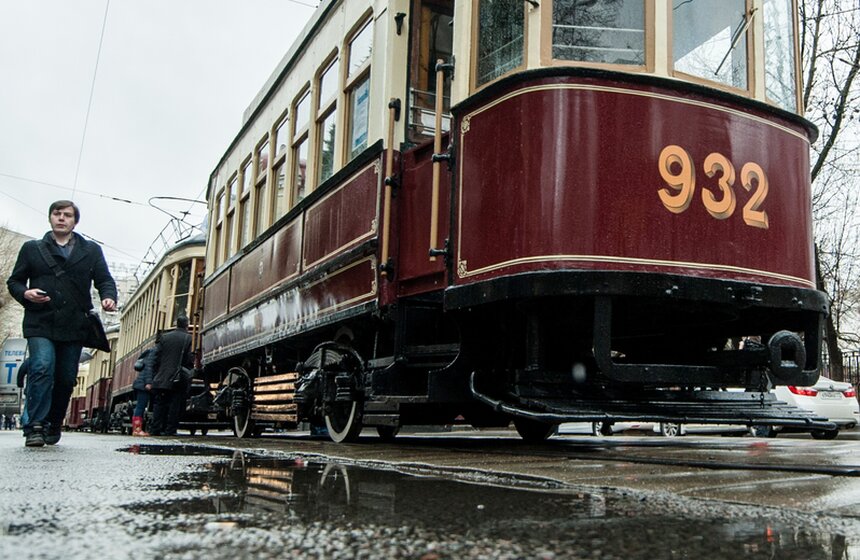 В столице прошел ежегодный праздник московского трамвая 5 фото