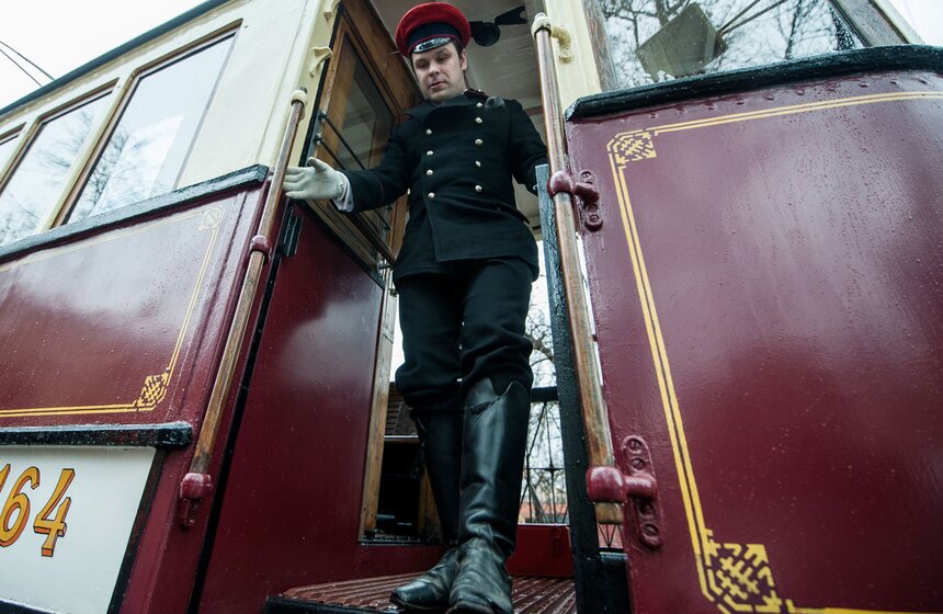 В столице прошел ежегодный праздник московского трамвая 4 фото