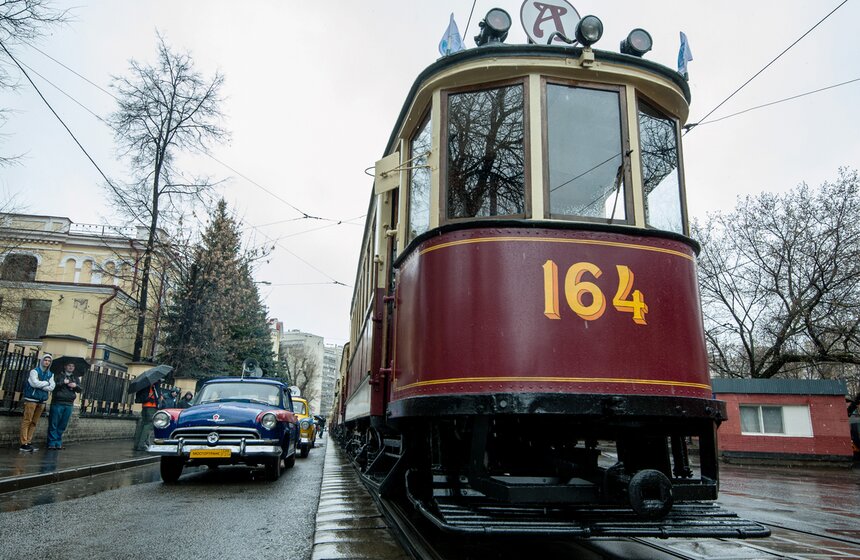 В столице прошел ежегодный праздник московского трамвая 10 фото