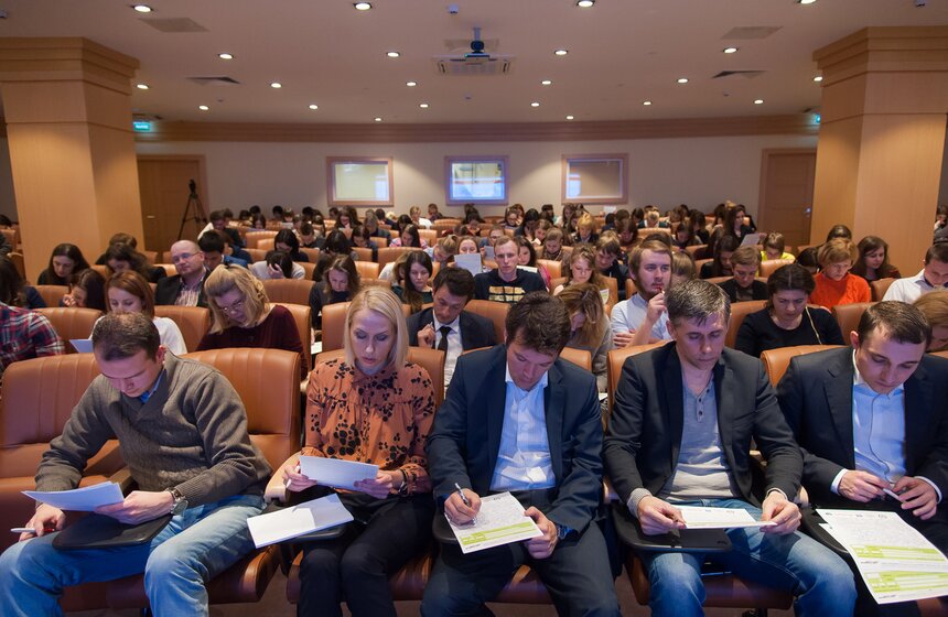 Акция "Тотальный диктант" прошла в Мосгордуме 29 фото