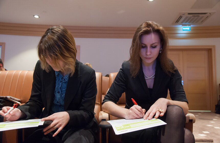 Акция "Тотальный диктант" прошла в Мосгордуме 21 фото