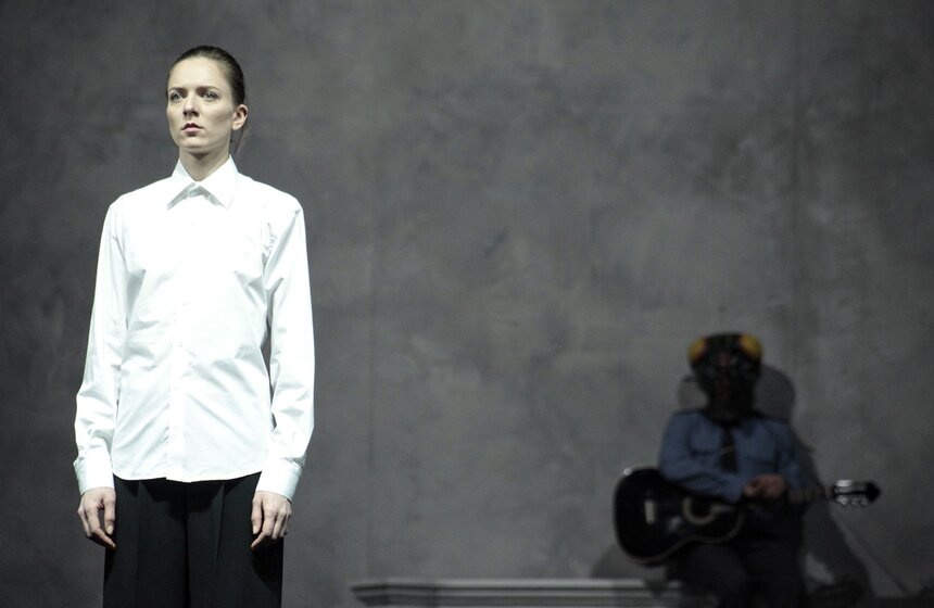 Репетиция спектакля "Князь" в "Ленкоме" 32 фото