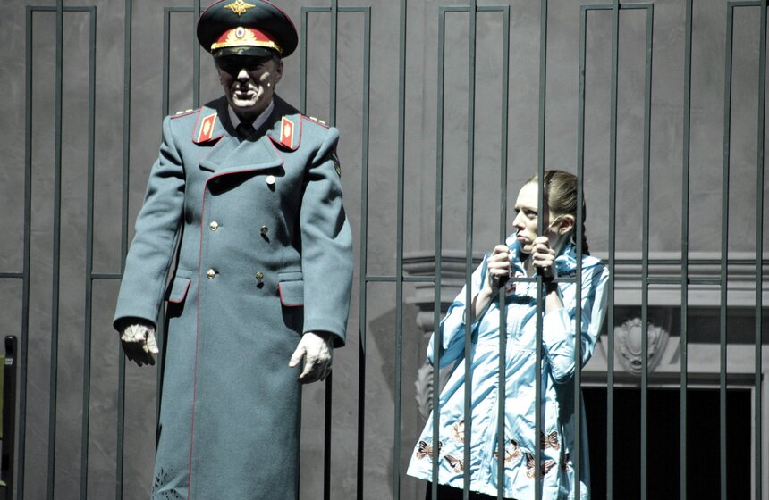 Репетиция спектакля "Князь" в "Ленкоме" 6 фото