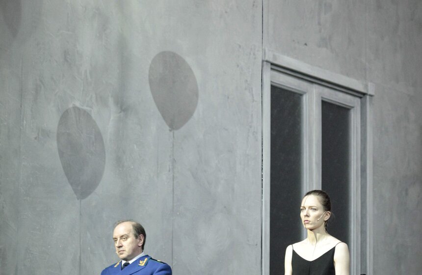 Репетиция спектакля "Князь" в "Ленкоме" 7 фото