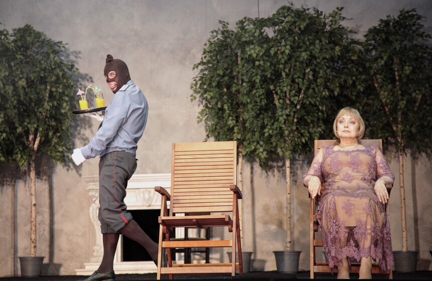 Репетиция спектакля "Князь" в "Ленкоме" 23 фото