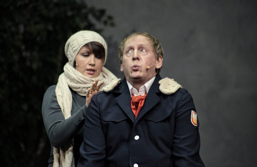 Репетиция спектакля "Князь" в "Ленкоме" 17 фото