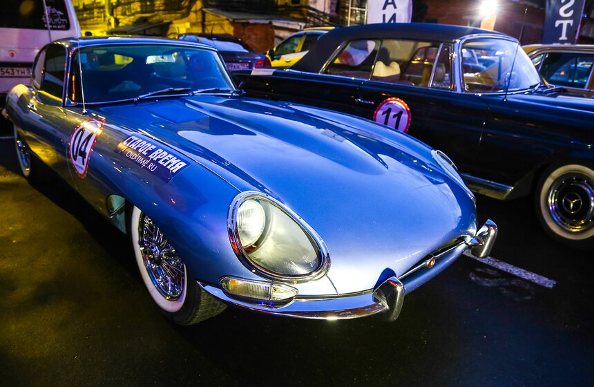 Ралли на старинных автомобилях "Огни Москвы" 7 фото