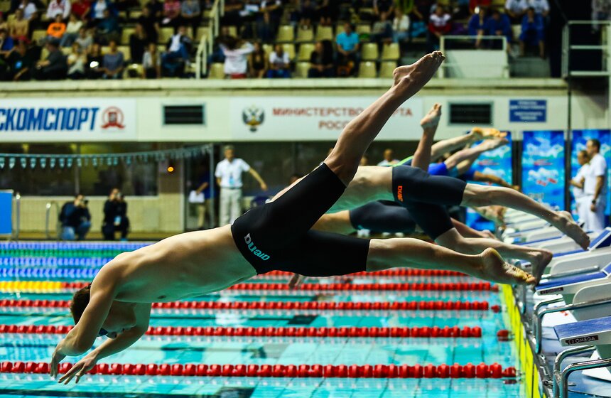Чемпионат России по плаванию в "Олимпийском" 12 фото