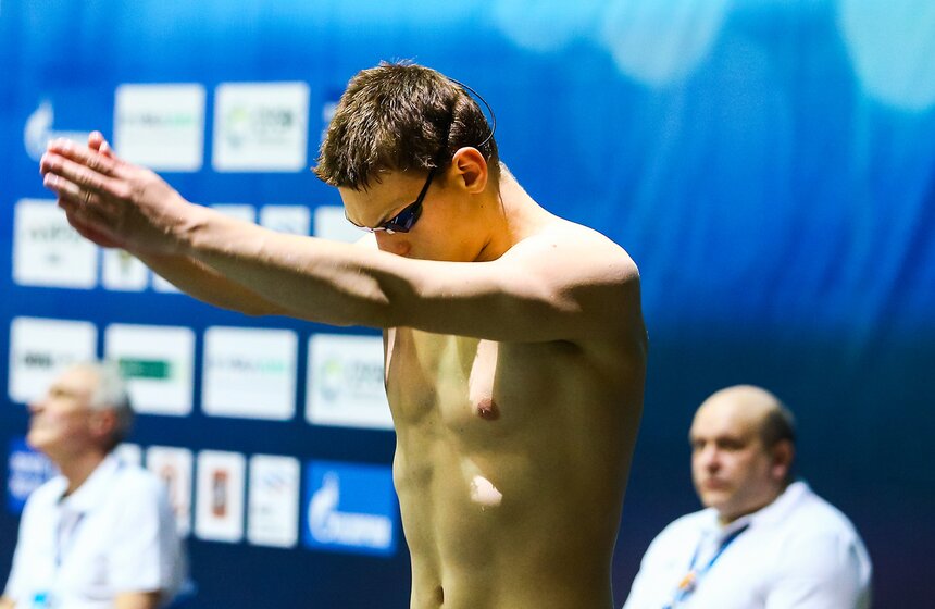 Чемпионат России по плаванию в "Олимпийском" 11 фото