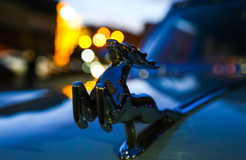 Ралли на старинных автомобилях "Огни Москвы" 9 фото