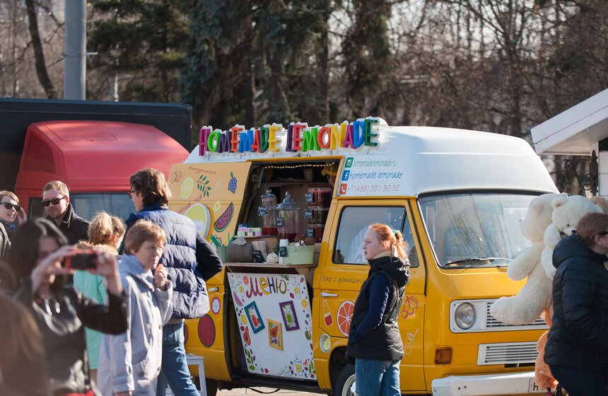 Фестиваль фудтраков в "Сокольниках" 13 фото
