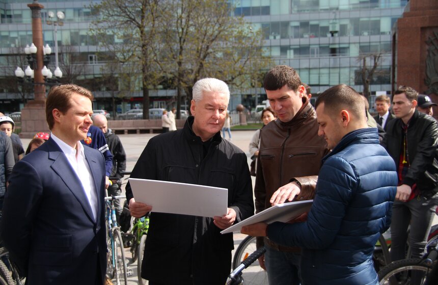 Открытие четвертого сезона велопроката в столице 22 фото