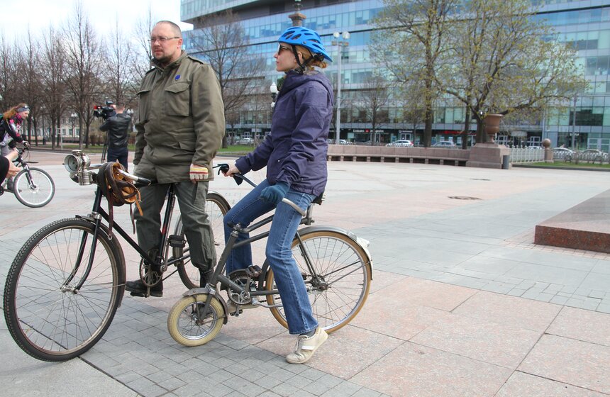 Открытие четвертого сезона велопроката в столице 12 фото