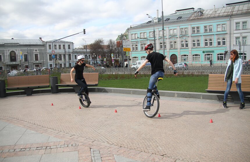 Открытие четвертого сезона велопроката в столице 7 фото