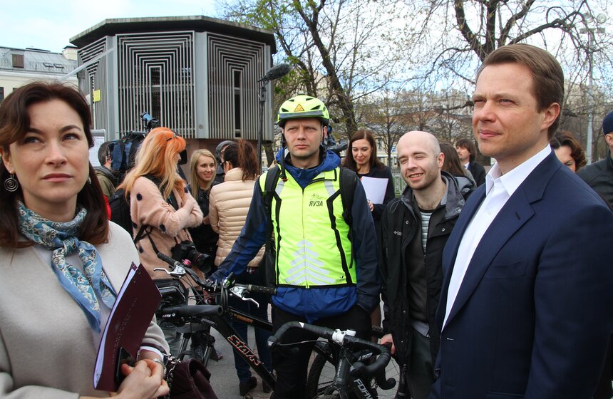 Открытие четвертого сезона велопроката в столице 10 фото