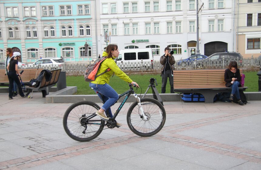 Открытие четвертого сезона велопроката в столице 9 фото