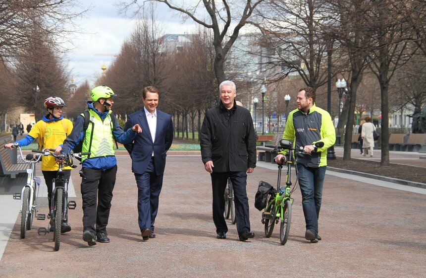Открытие четвертого сезона велопроката в столице 17 фото