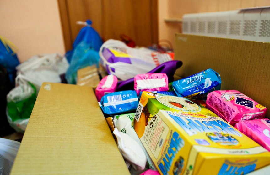 Cбор гуманитарной помощи для пострадавших на Кубани 22 фото